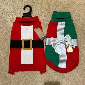 Doggy Christmas sweaters